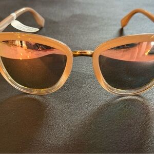 Anthropologie Rose Gold Sunglasses